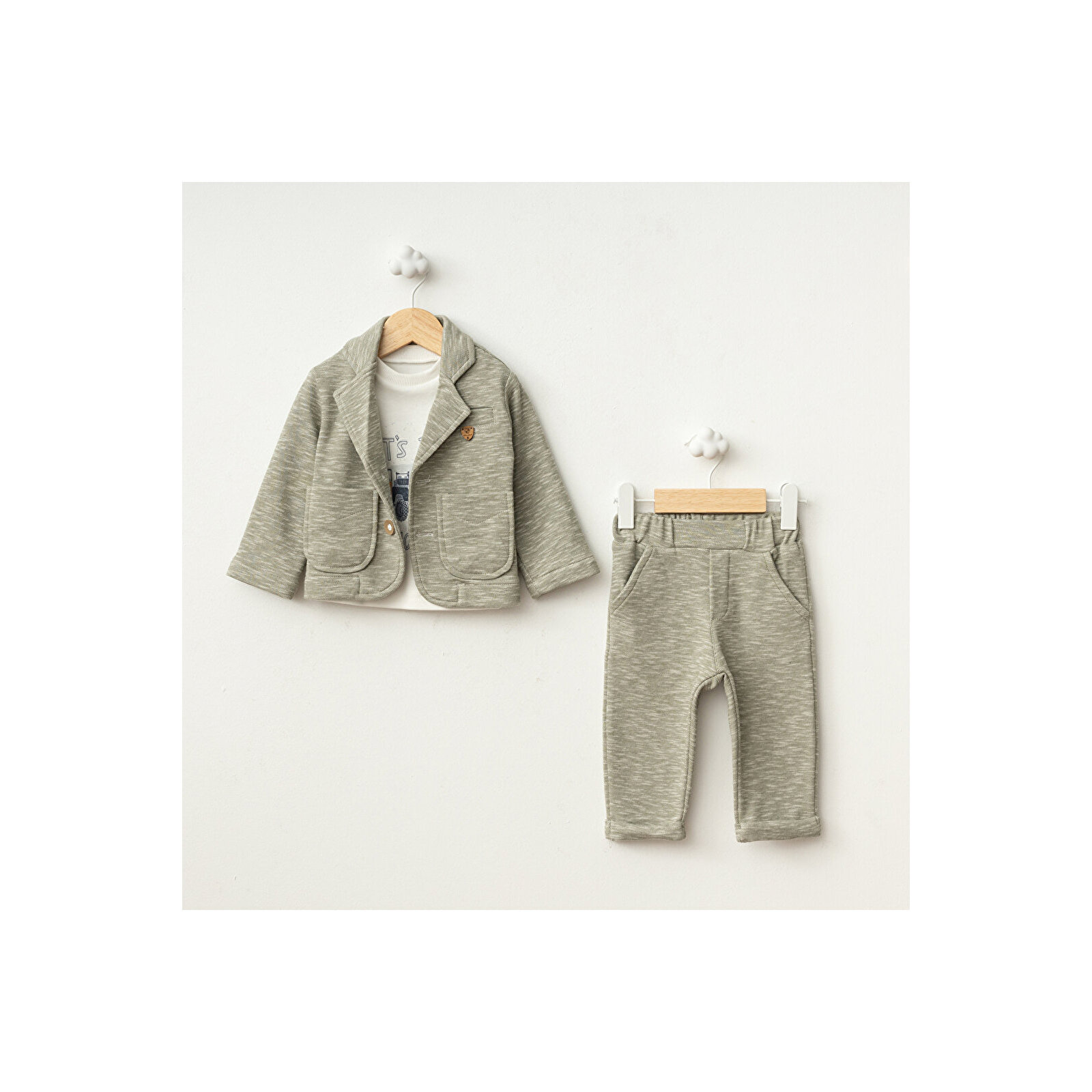 Ceketli 3'Lü Takım Ceketli 3'Lü Takım