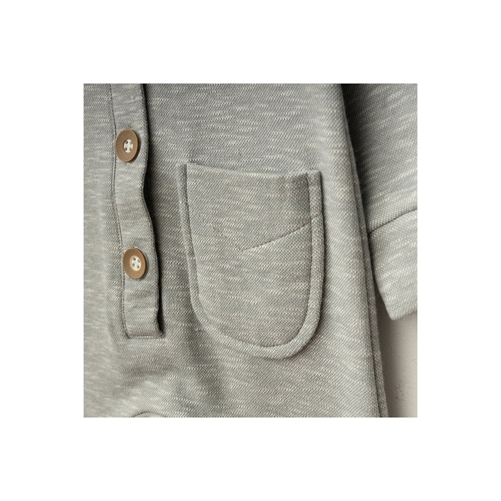 Gömlek Yaka Önden Düğmeli Tulum