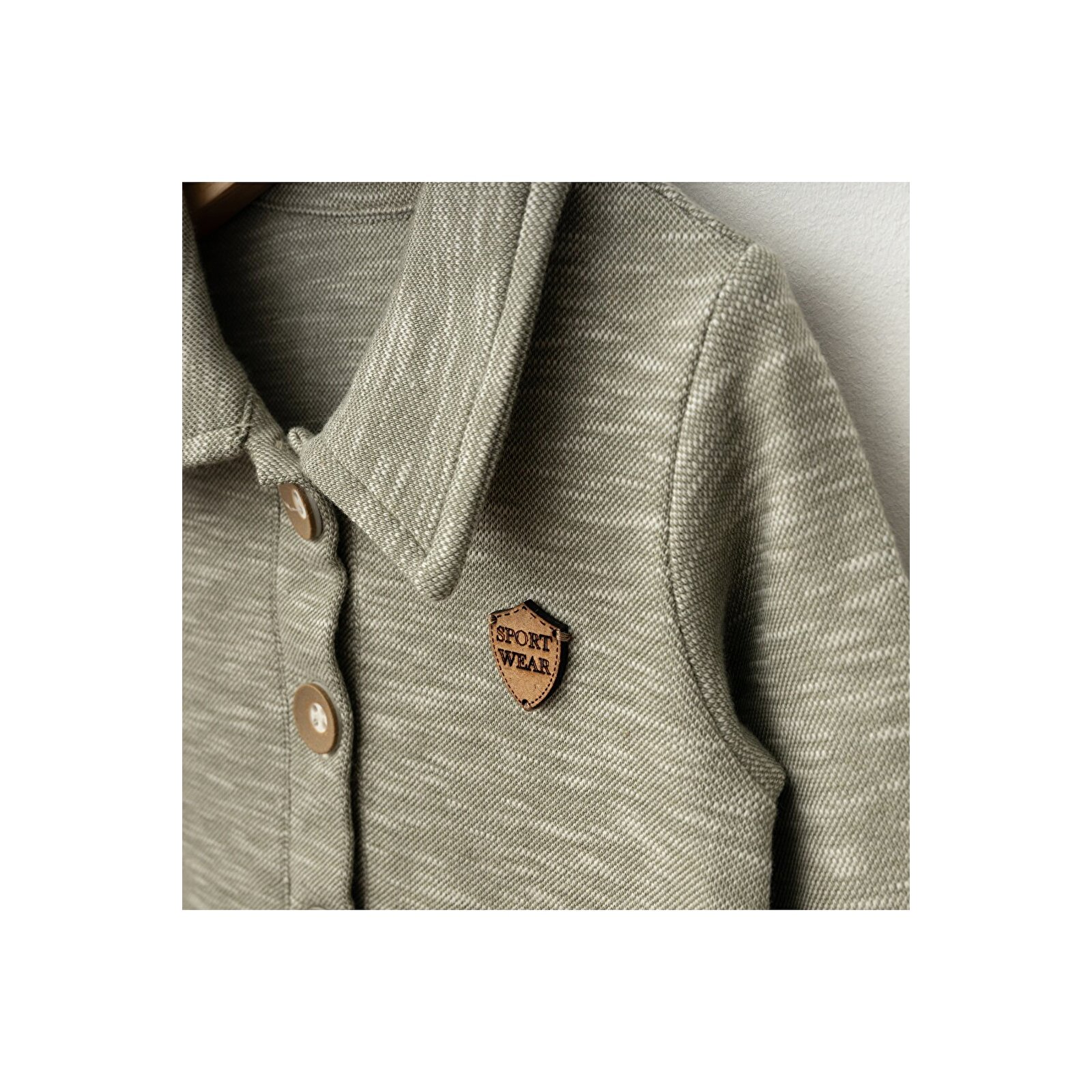 Gömlek Yaka Önden Düğmeli Tulum Gömlek Yaka Önden Düğmeli Tulum