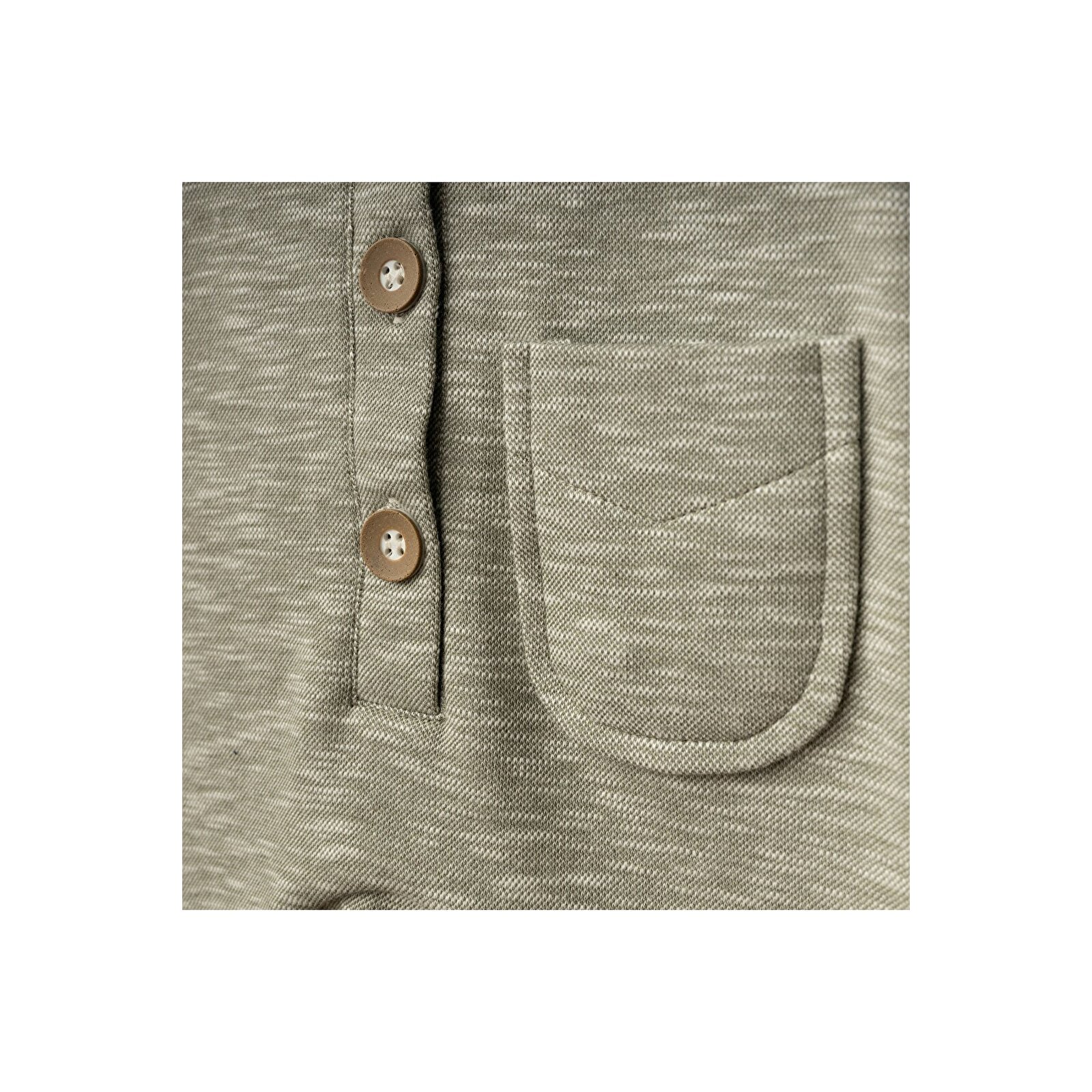 Gömlek Yaka Önden Düğmeli Tulum Gömlek Yaka Önden Düğmeli Tulum