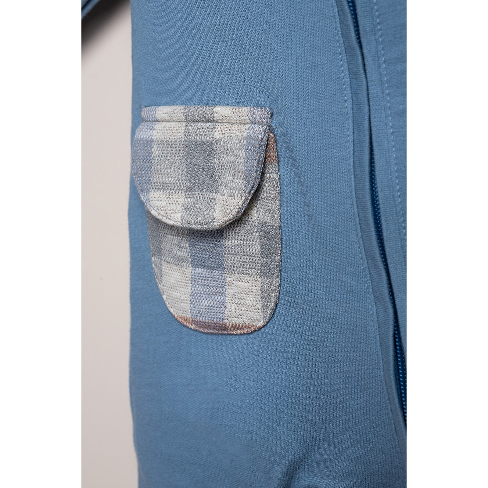 Kapüşonlu Fermuarlı Tulum