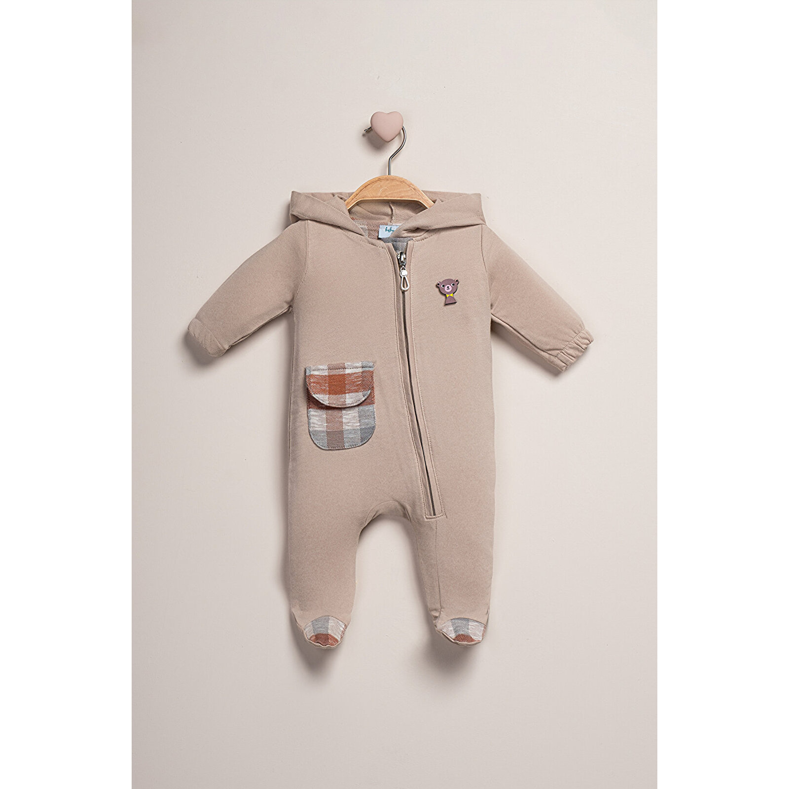 Kapüşonlu Fermuarlı Tulum Kapüşonlu Fermuarlı Tulum