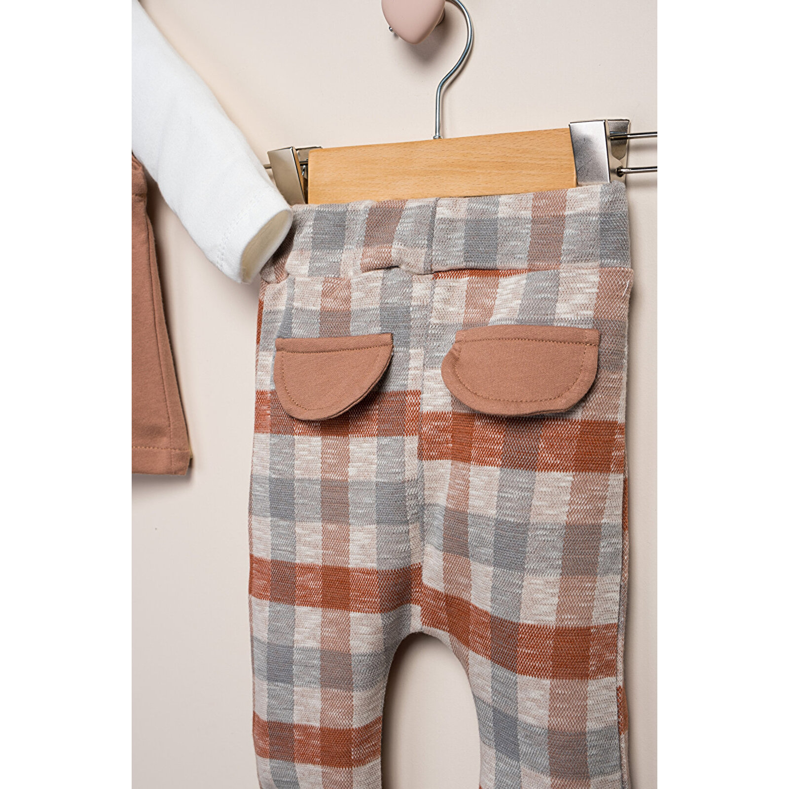 Yelek'Li Kapitone Pantolon 3'LüTakım