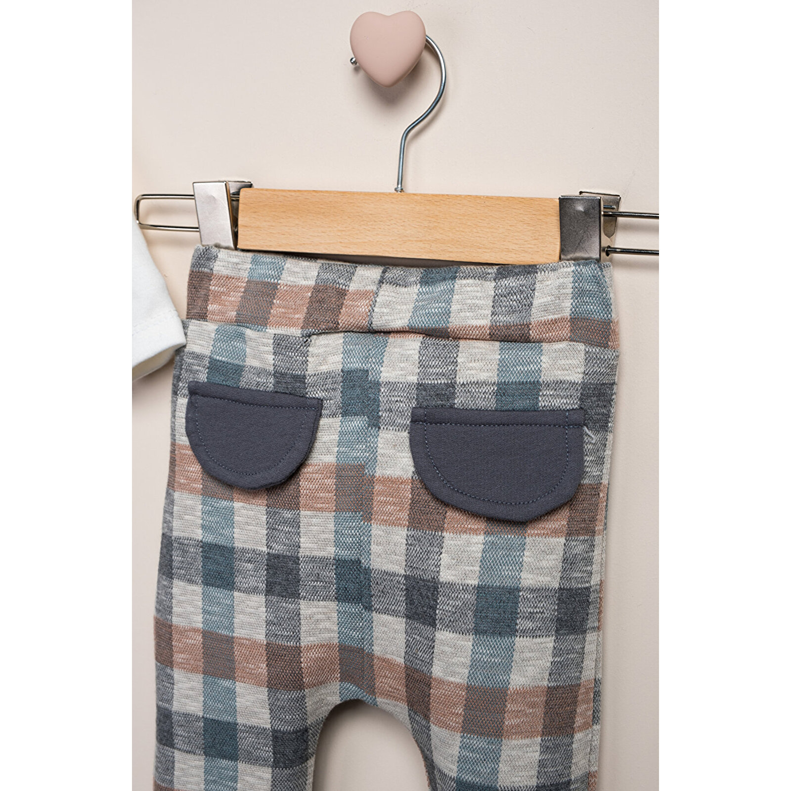 Yelekli Kapitone Pantolon 3'lü Takım