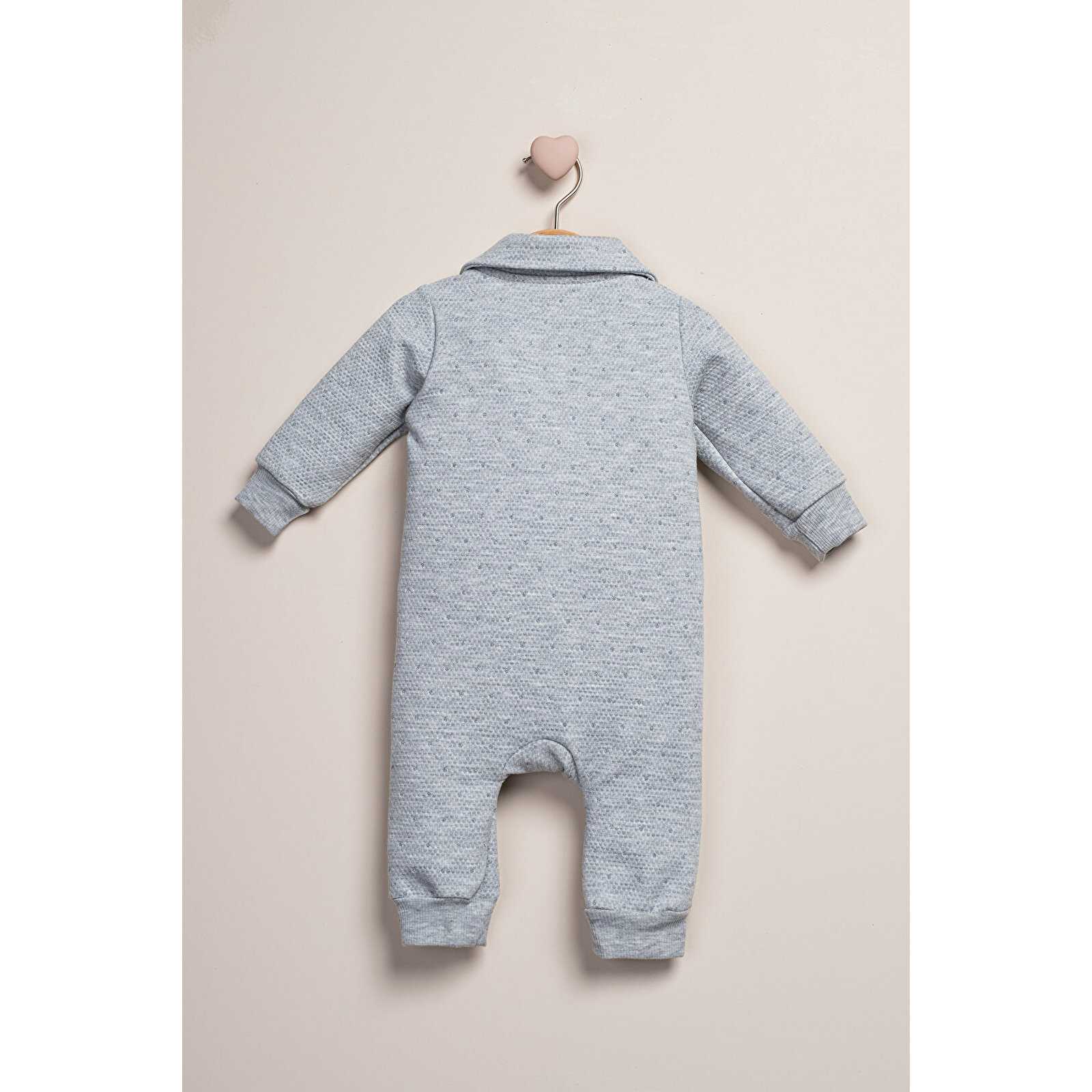 Fermuarlı Bebe Yaka Tulum