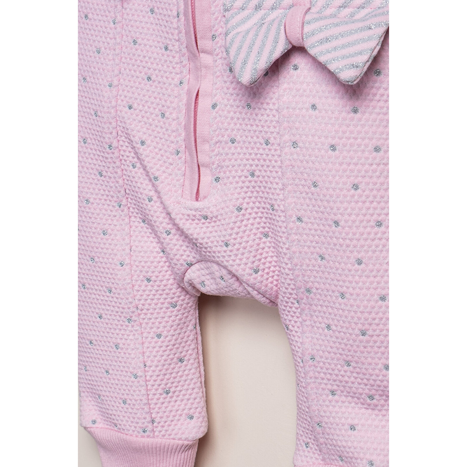 Fermuarlı Bebe Yaka Tulum