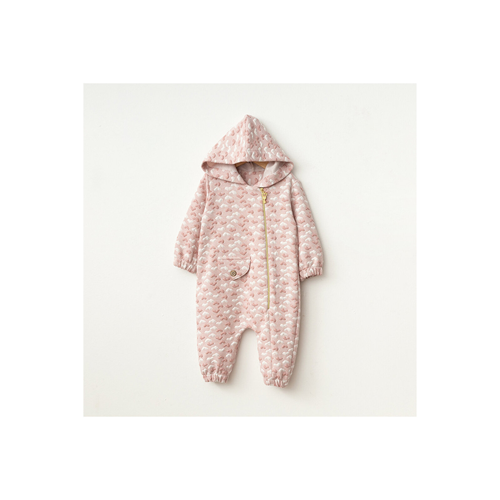 Kalpli Kapüşonlu Tulum