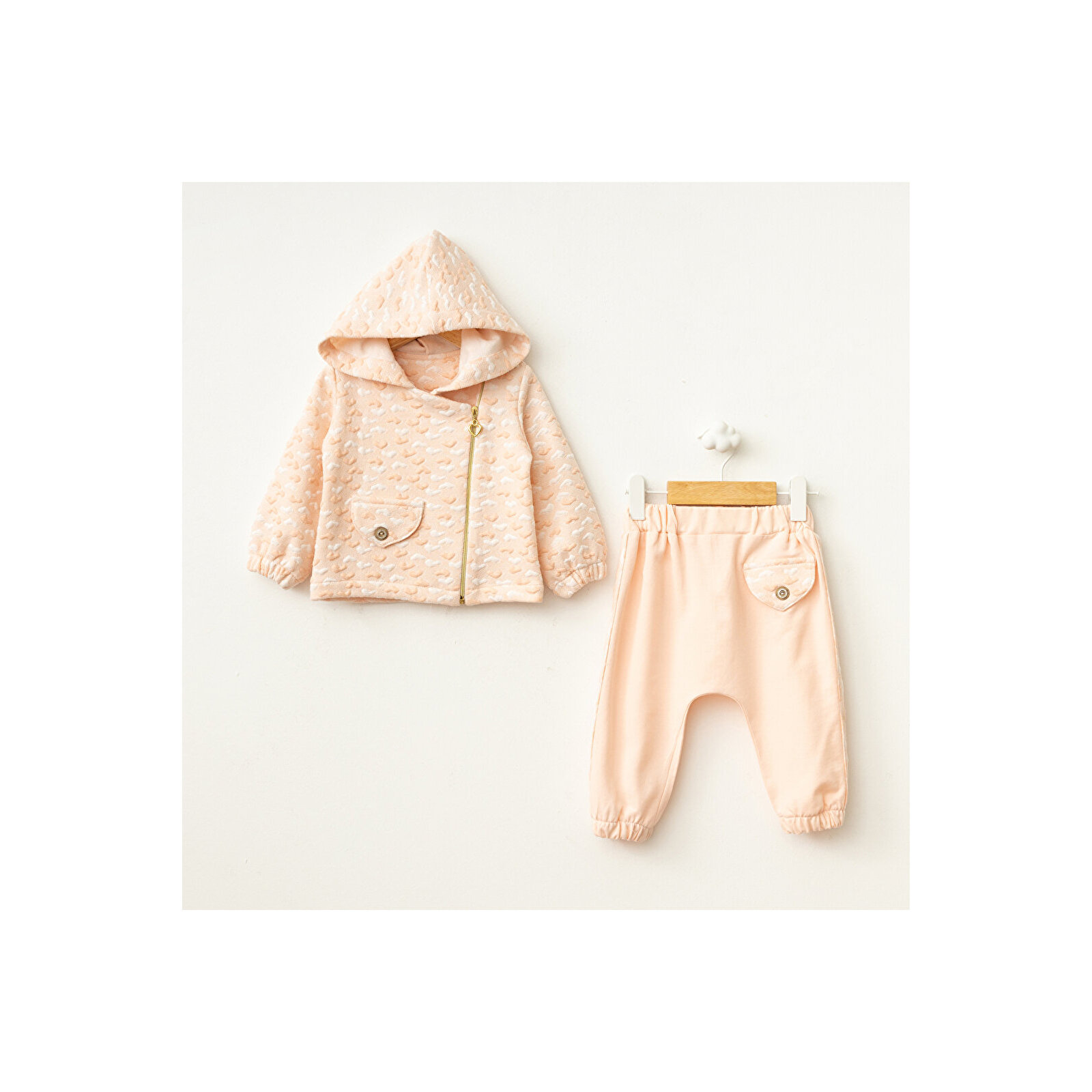 Kapüşonlu 3'lü Takım