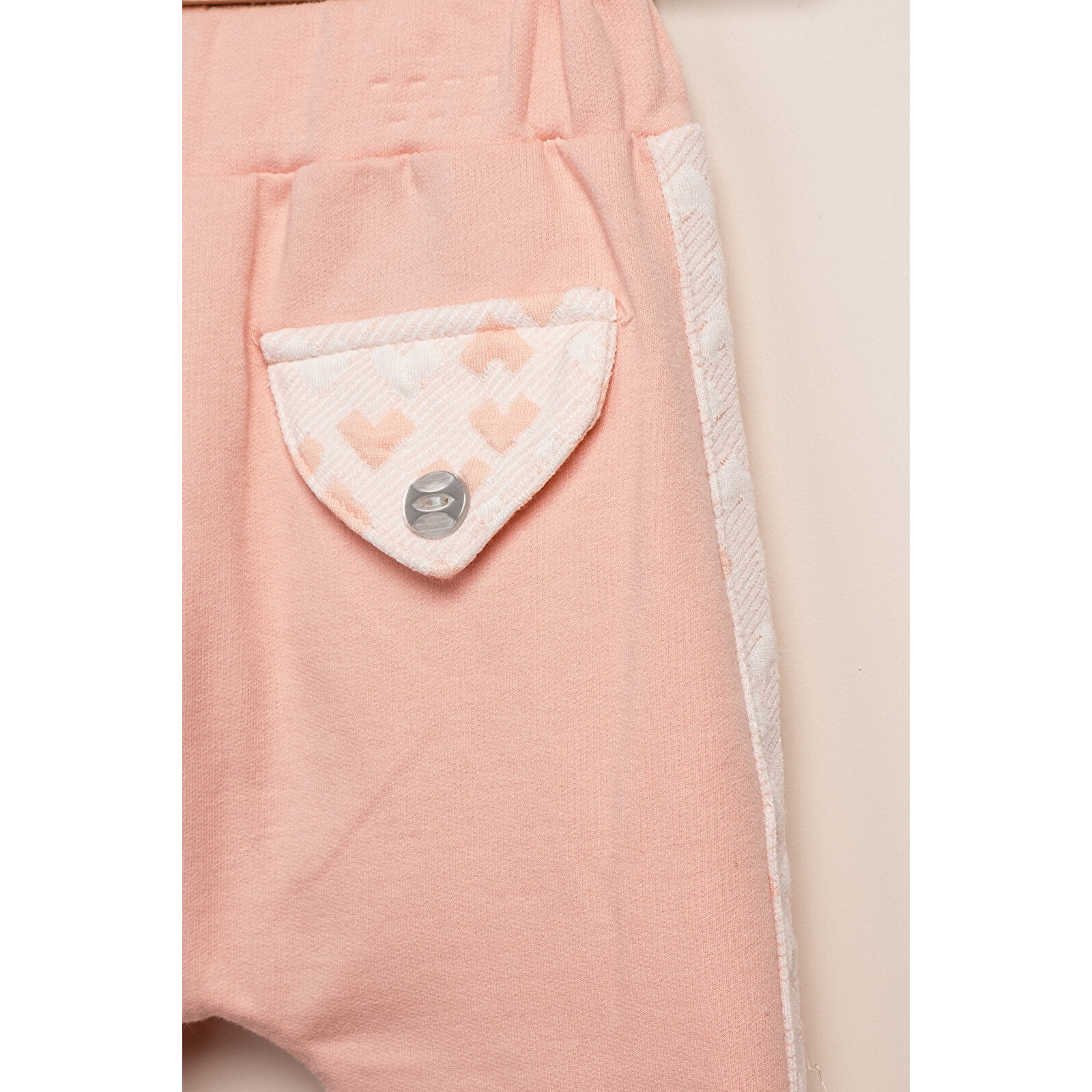 Yelekli Kalp Desen 3'Lü Takım