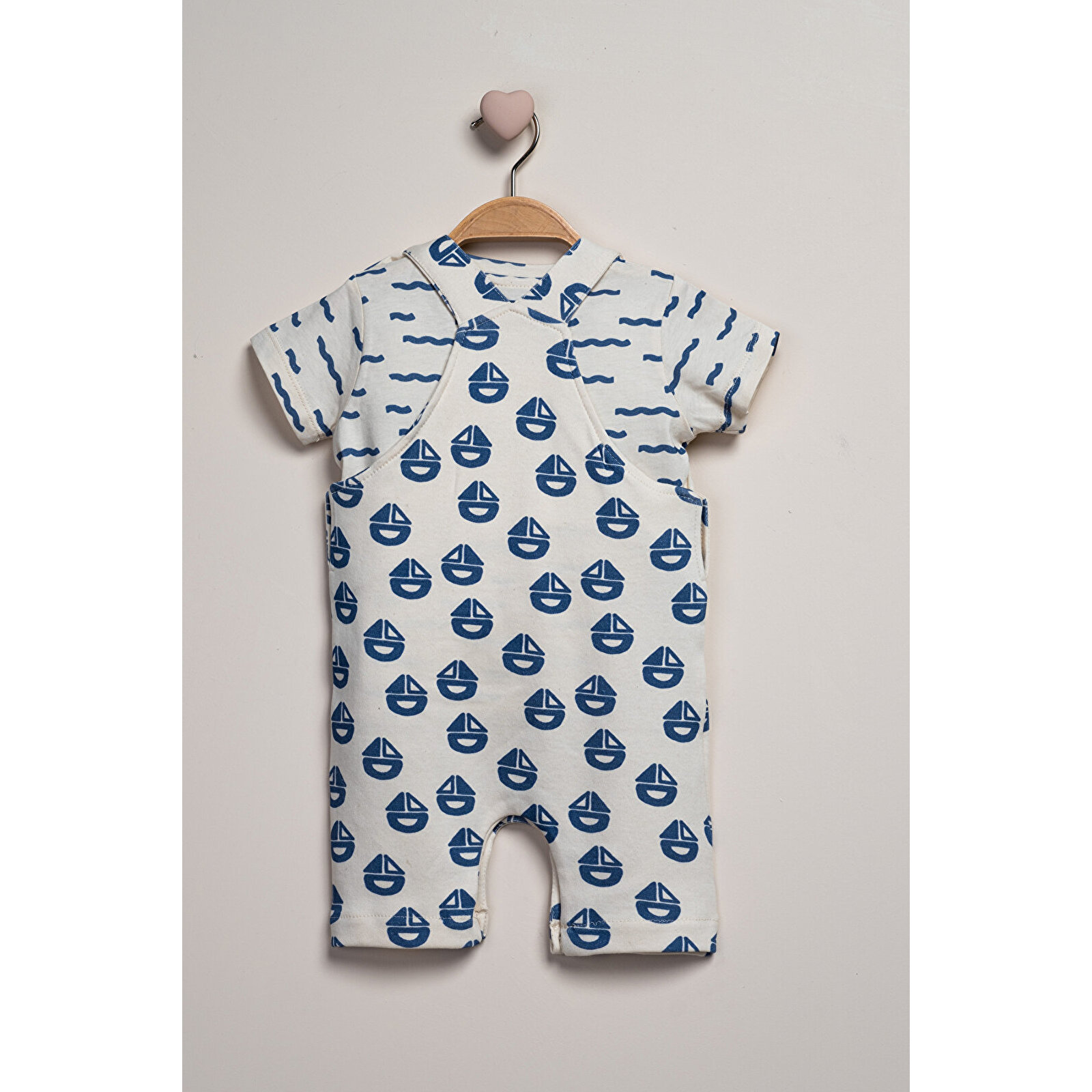 T-Shirt Salopet 2'li Takım