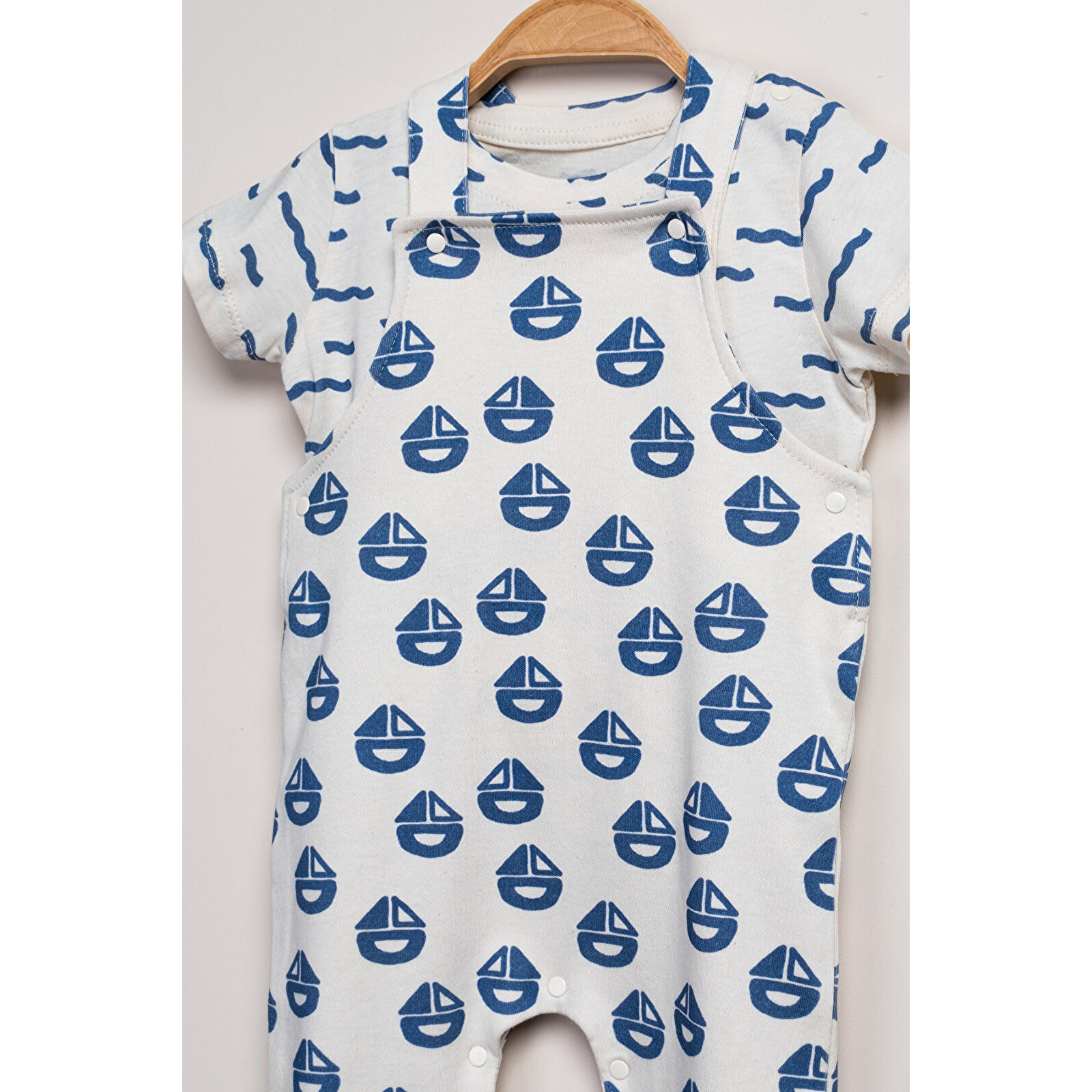 T-Shirt Salopet 2'li Takım