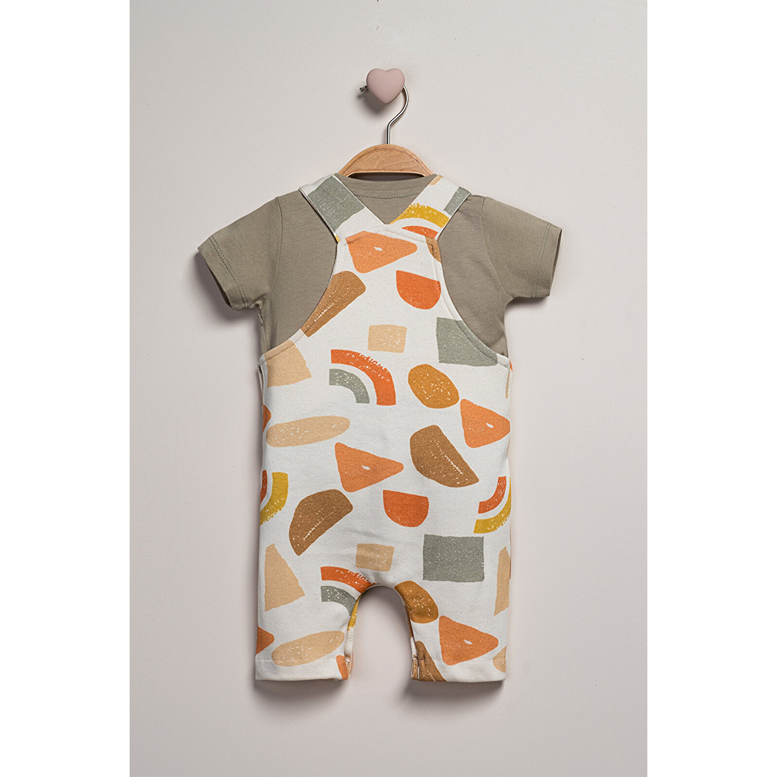 T-Shirt Salopet 2'li Takım T-Shirt Salopet 2'li Takım