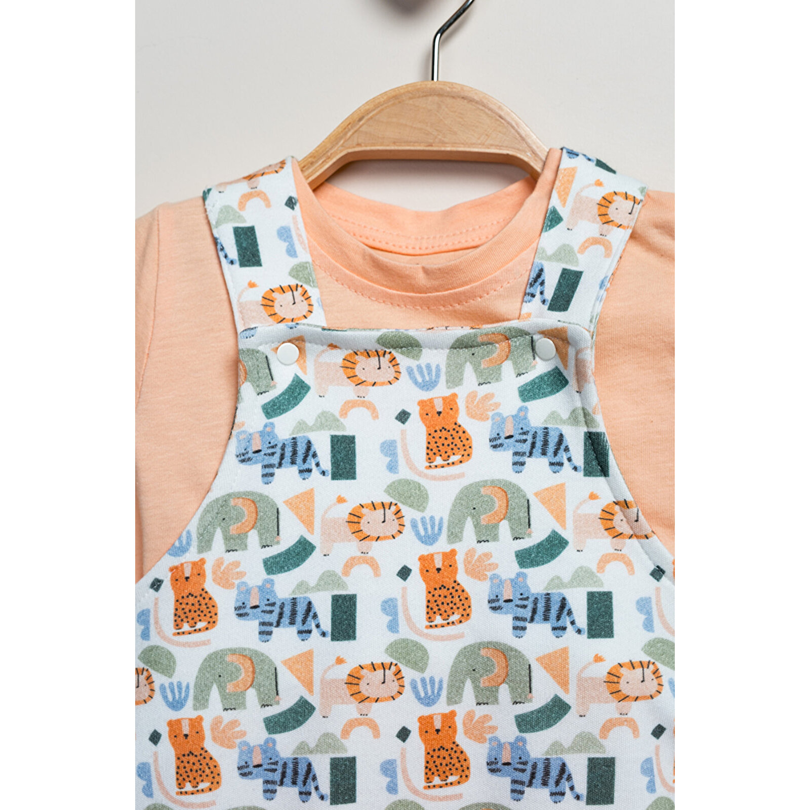 T-Shirt Salopet 2'li Takım T-Shirt Salopet 2'li Takım