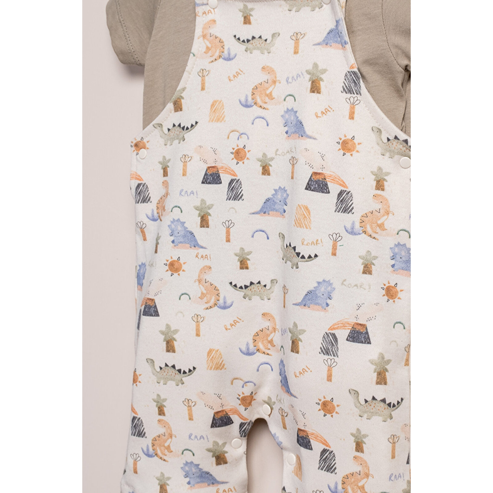 T-Shirt Salopet 2'li Takım T-Shirt Salopet 2'li Takım