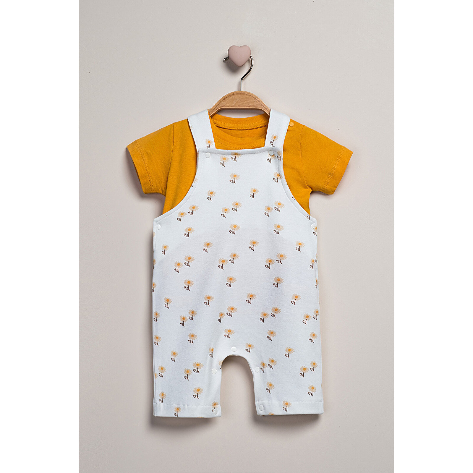 T-Shirt Salopet 2'li Takım