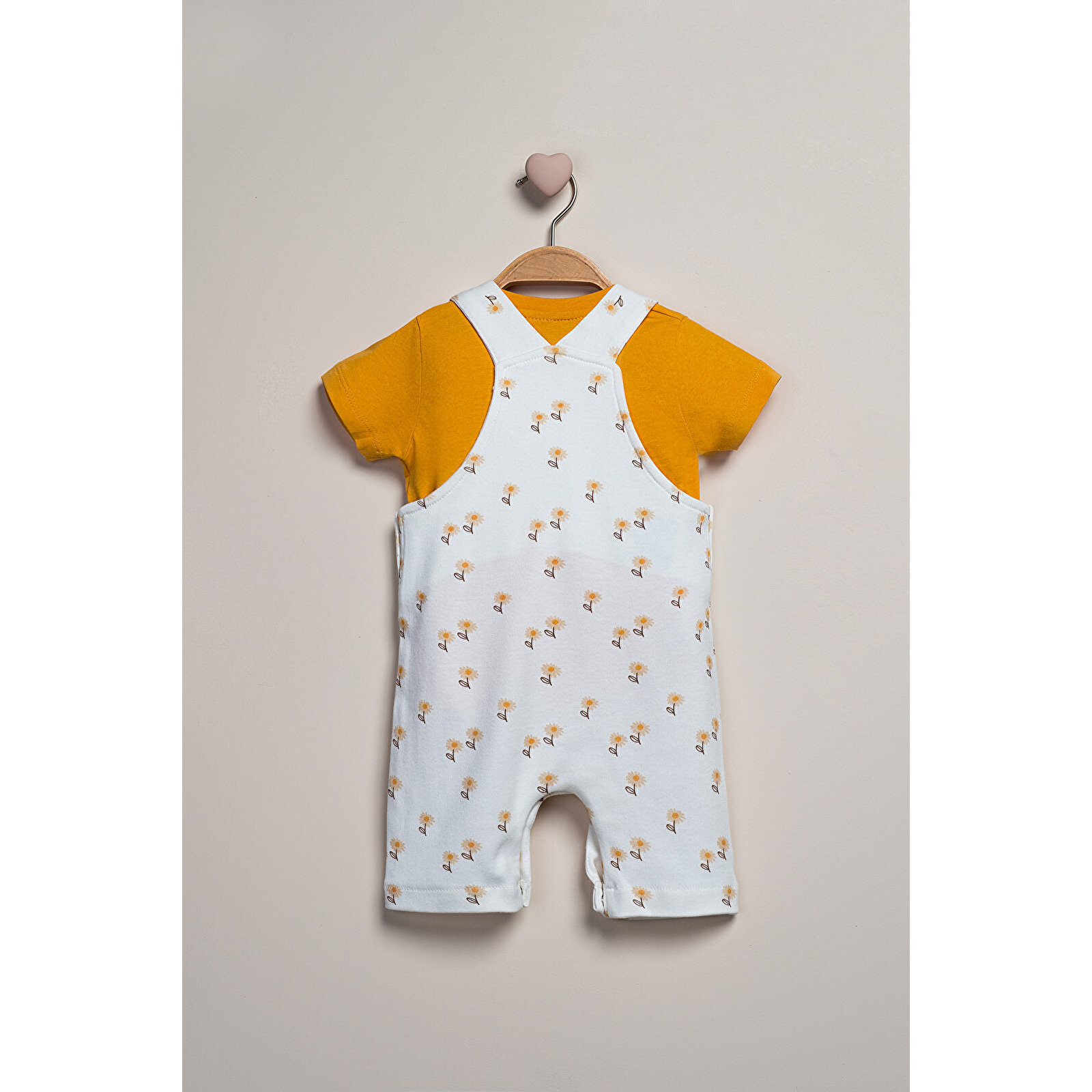 T-Shirt Salopet 2'li Takım