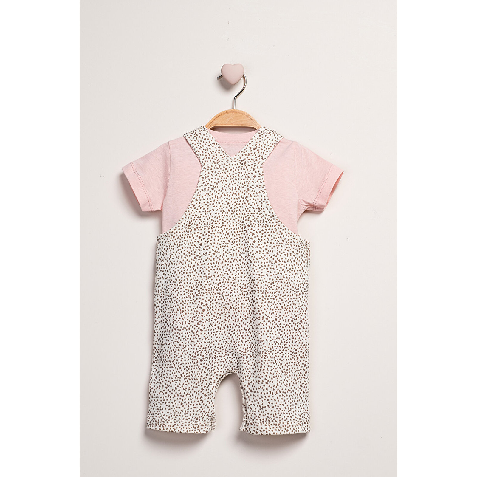 T-Shirt Salopet 2'li Takım T-Shirt Salopet 2'li Takım