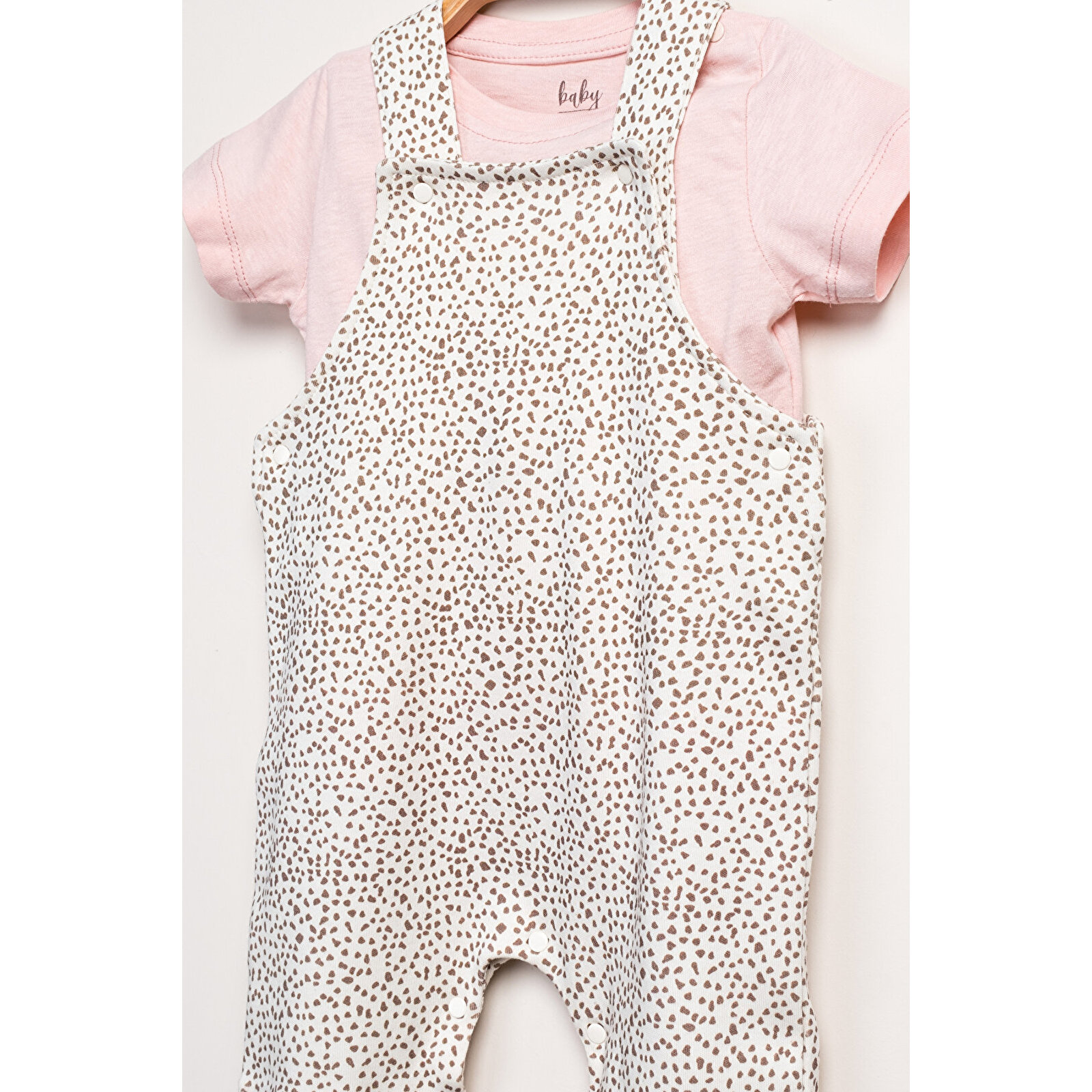 T-Shirt Salopet 2'li Takım T-Shirt Salopet 2'li Takım