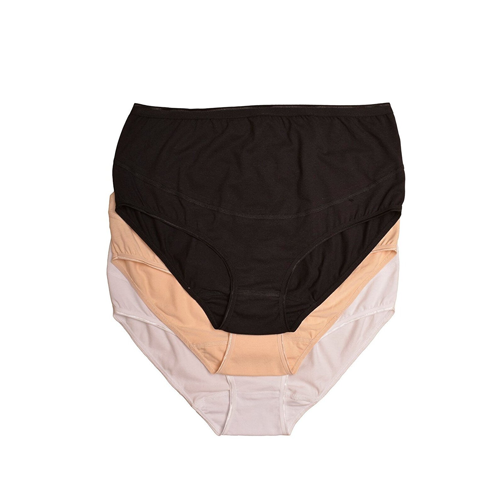 Karışık Renkli Kadın Modal Hamile Külot 3 lü