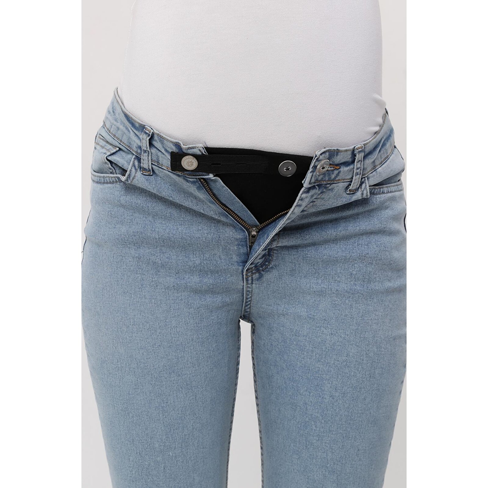 Siyah Kadın Hamile Kemer Genişetici Siyah Kadın Hamile Kemer Genişetici