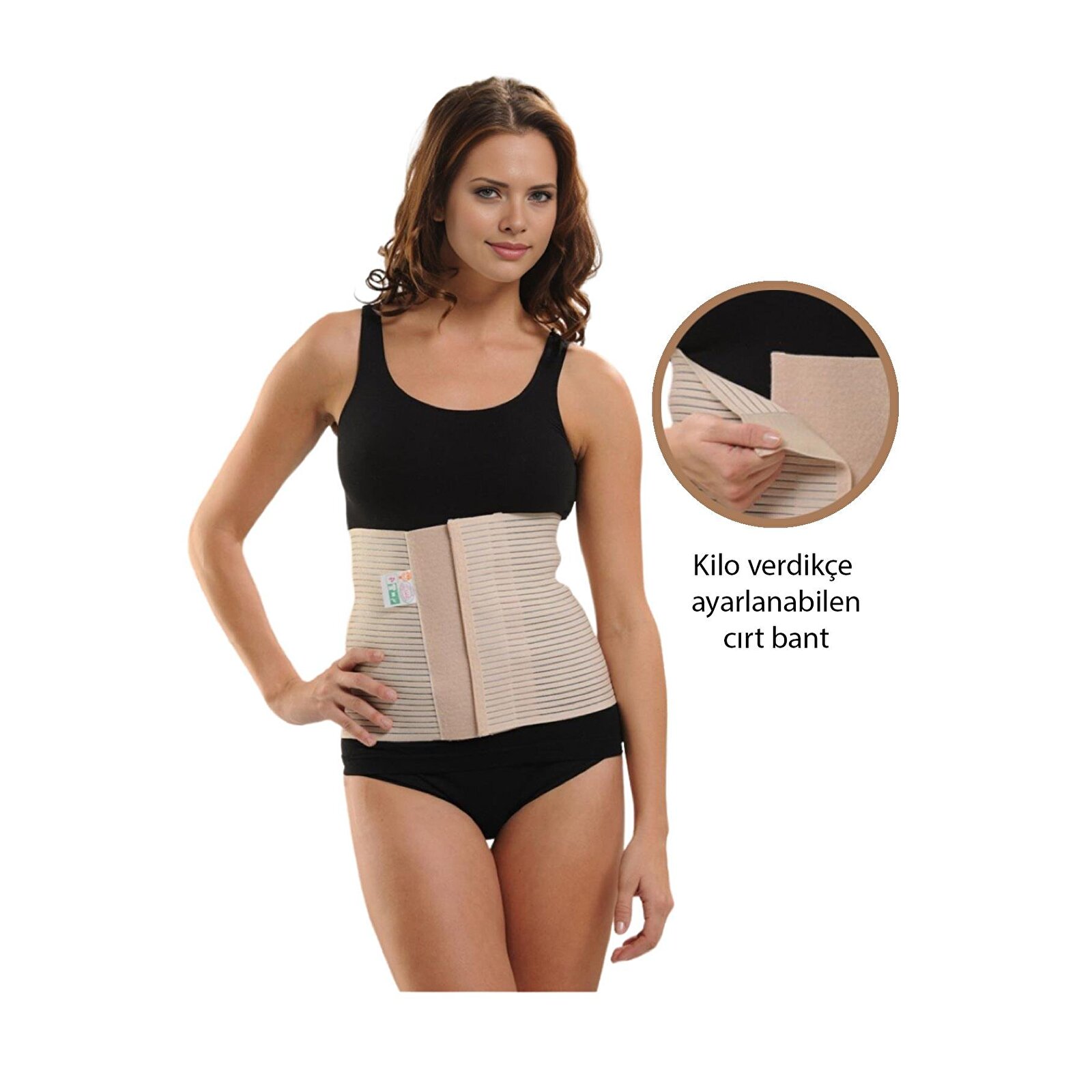Bej Kadın Doğum Sonrası Lohusa Korse Bej Kadın Doğum Sonrası Lohusa Korse