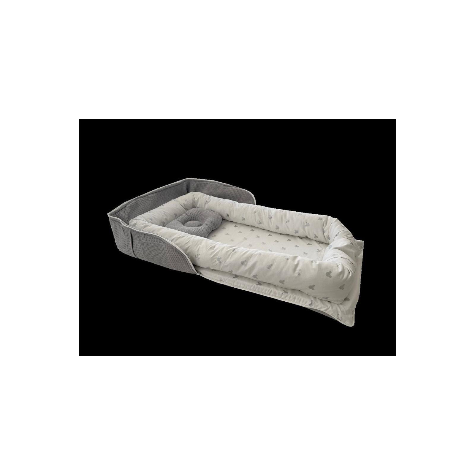 Gri Waffle Micky Desenli Çantalı Babynest Bebek Çantası Taşınabilir Anne Yanı Yatağı Gri Waffle Micky Desenli Çantalı Babynest Bebek Çantası Taşınabilir Anne Yanı Yatağı