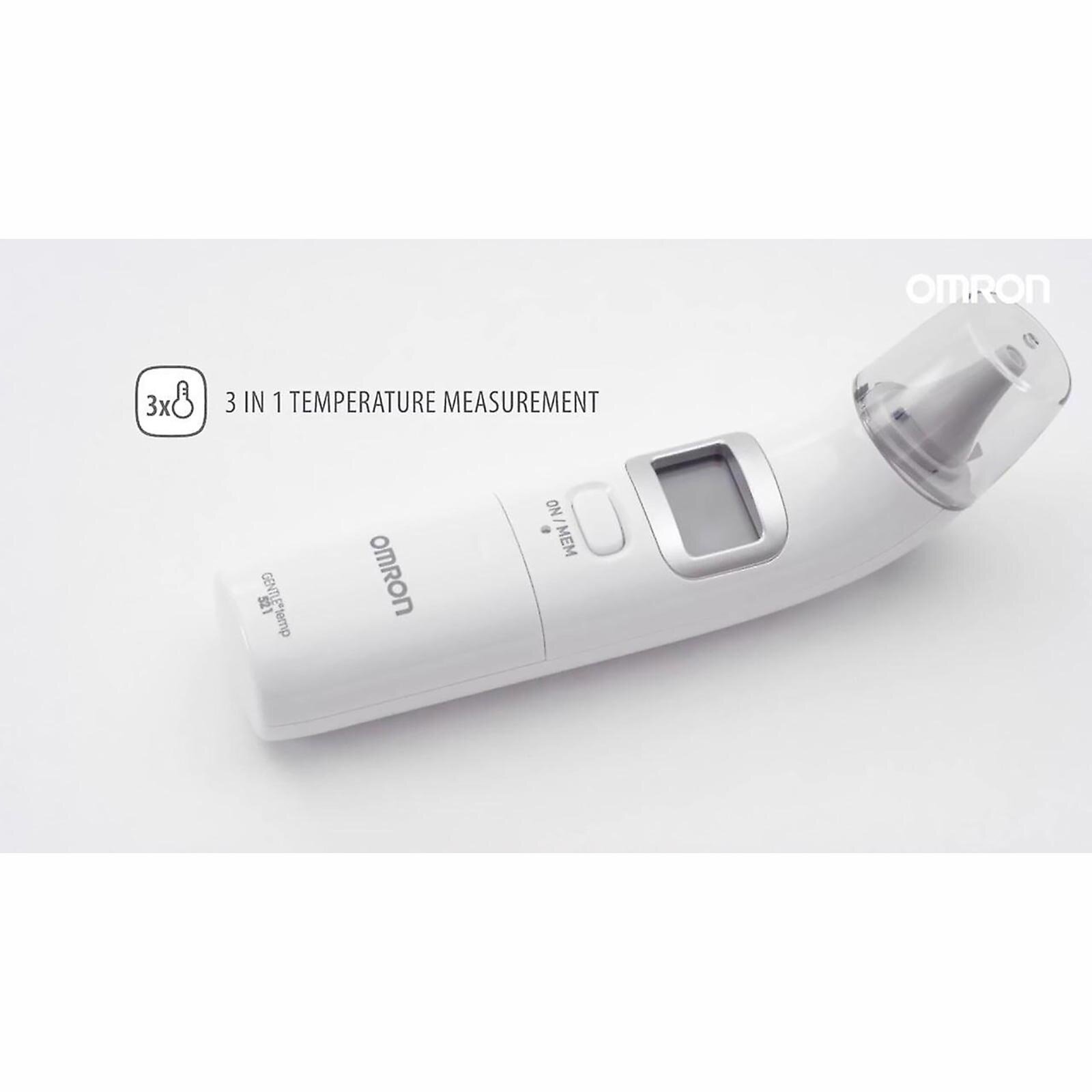 Gentle Temp 520 Bebek Kulaktan Ateş Ölçer Beyaz