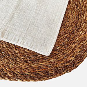 10'lu Müslin Bebek Ağız Mendili %100 Pamuk Ekru Renk 10'lu Müslin Bebek Ağız Mendili %100 Pamuk Ekru Renk