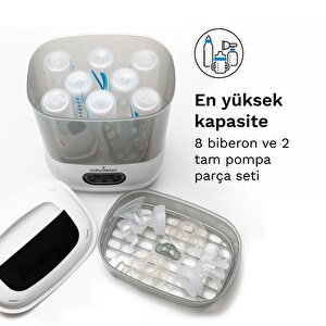 Sterilizer Dryer Advanced 3'ü 1 Arada Buharlı Biberon ve Aksesuar Sterilizasyon ve Kurutucu Sterilizer Dryer Advanced 3'ü 1 Arada Buharlı Biberon ve Aksesuar Sterilizasyon ve Kurutucu