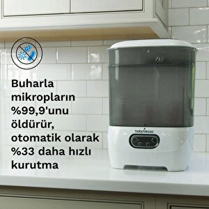 Sterilizer Dryer Advanced 3'ü 1 Arada Buharlı Biberon ve Aksesuar Sterilizasyon ve Kurutucu Sterilizer Dryer Advanced 3'ü 1 Arada Buharlı Biberon ve Aksesuar Sterilizasyon ve Kurutucu