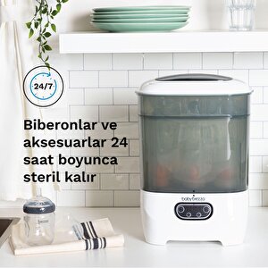 Sterilizer Dryer Advanced 3'ü 1 Arada Buharlı Biberon ve Aksesuar Sterilizasyon ve Kurutucu Sterilizer Dryer Advanced 3'ü 1 Arada Buharlı Biberon ve Aksesuar Sterilizasyon ve Kurutucu