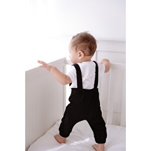 %100 Pamuk Salopet Siyah %100 Pamuk Salopet Siyah