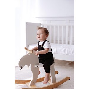%100 Pamuk Salopet Siyah %100 Pamuk Salopet Siyah