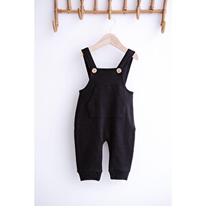 %100 Pamuk Salopet Siyah %100 Pamuk Salopet Siyah