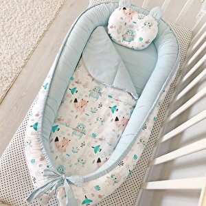 Ayıcık Figürlü Premium Babynest – Bebeğiniz İçin Renkli ve Rahat Tasarım