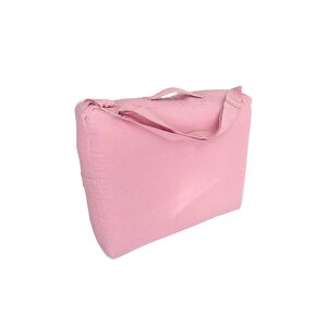 Pembe Orman Çantalı Babynest Taşınabilir -  Konforlu ve Güvenli Bebek Yatağı 