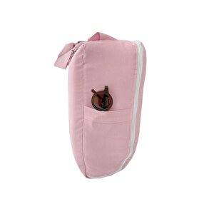 Pembe Orman Çantalı Babynest Taşınabilir -  Konforlu ve Güvenli Bebek Yatağı 