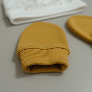 %100 Pamuklu Şapka - Eldiven Seti - Yıldızlar %100 Pamuklu Şapka - Eldiven Seti - Yıldızlar