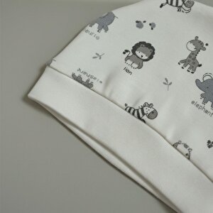 %100 Pamuklu Şapka - Eldiven Seti - Safari %100 Pamuklu Şapka - Eldiven Seti - Safari