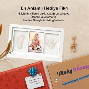 Bebek El Ayak İzi Seti – Kişiselleştirilebilir Kil Anı Çerçevesi | Yenidoğan Bebek Hediye ve Hatıra Bebek El Ayak İzi Seti – Kişiselleştirilebilir Kil Anı Çerçevesi | Yenidoğan Bebek Hediye ve Hatıra