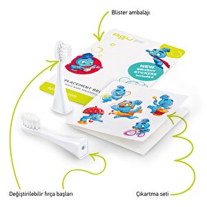 STK6 Akıllı Diş Fırçası İçin Yedek Başlık BSTK6 Uyumlu Yedek Fırça