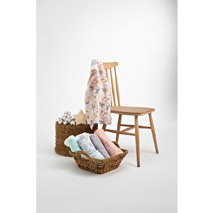 2'li Müslin Battaniye - Pembe 110x110 Cm 2'li Müslin Battaniye - Pembe 110x110 Cm