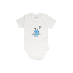 % 100 Pamuk 3'lü Bebek Body - Erkek