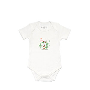 % 100 Pamuk 3'lü Bebek Body - Kız