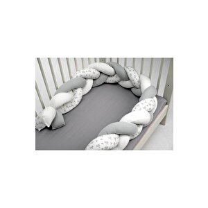 180 Cm 3'lü Örgü Koruma/ Beşik Yatak Koruyucu 180 Cm 3'lü Örgü Koruma/ Beşik Yatak Koruyucu
