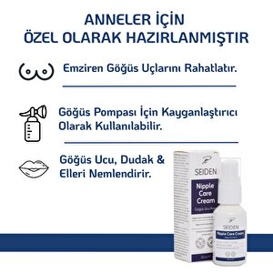 Göğüs Ucu Bakım Kremi Ve Göğüs Ucu Çatlak Kremi, Meme Ucu Bakım Kremi Vegan 30 ml