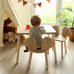 Mickey Fare Çocuk Masası ve 2 Sandalye Mickey Fare Çocuk Masası ve 2 Sandalye