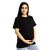 Hamile Basic Kısa Kol Tshirt Anne Giyim