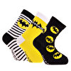 Batman 3lü Soket Çorap Erkek Bebek