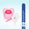 437 Wee Baby  2'li Damaklı Emzik No:1 Pembe